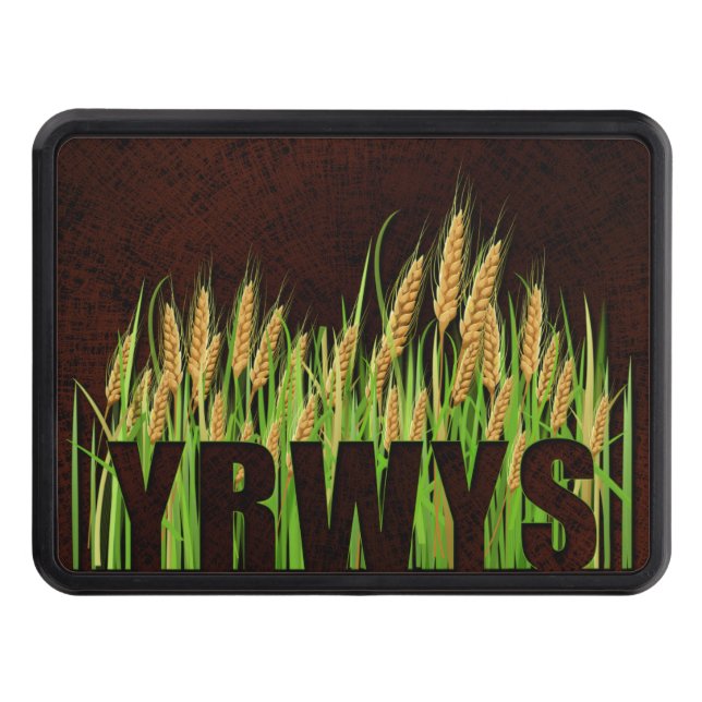 YRWYS - You Reap What You Sow Trailer Hitch Cover (Front)