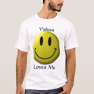 Y'shua  Loves Me Face T-Shirt