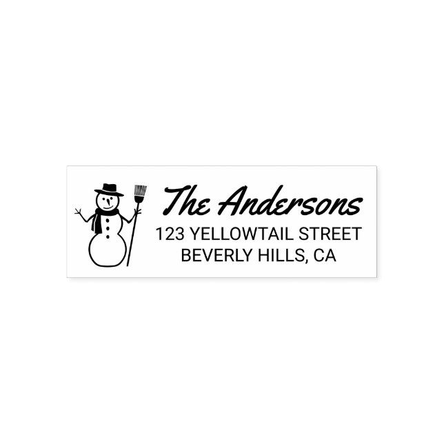 YSM Family Return Address Self-inking Stamp (Design)