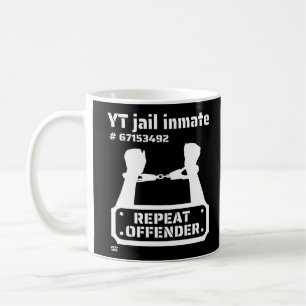 "YT JAIL INMATE" funny prison inmate Coffee Mug