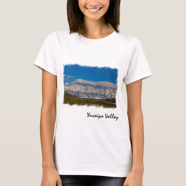 Yucaipa Valley Snow T-Shirt (Front)