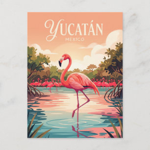 Yucatán Peninsula Mexico Postcard