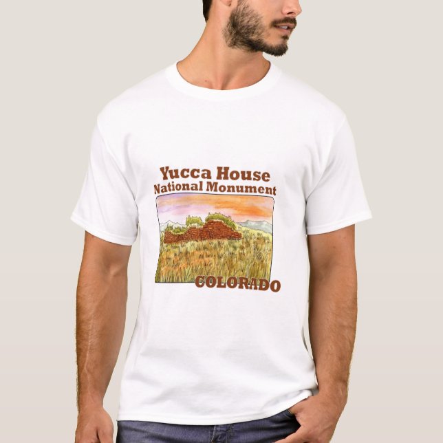 Yucca House National Monument, Colorado T-Shirt (Front)