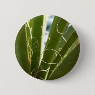 Yucca Leaves Green Nature Photography 2 Inch Round Button