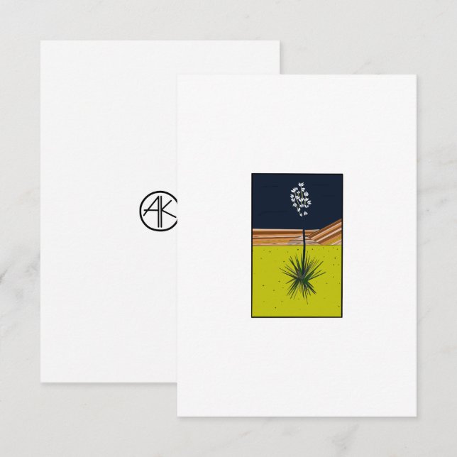 YUCCA THANK YOU CARD (Front/Back)