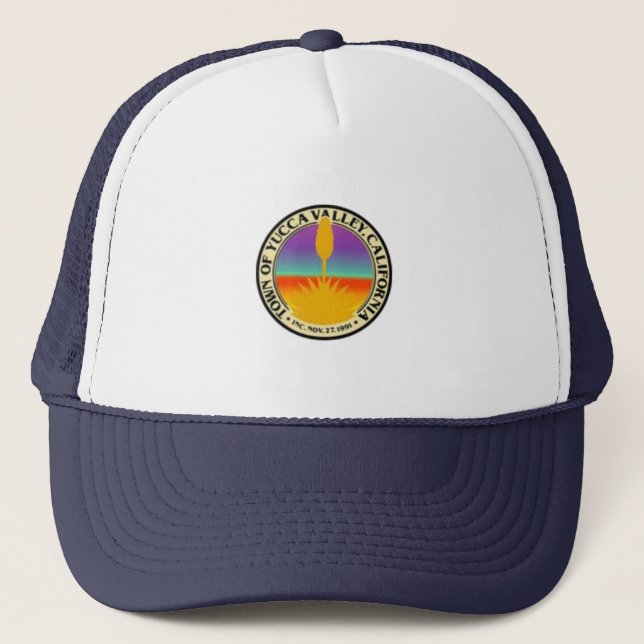 Yucca Vallet California Trucker Hat (Front)