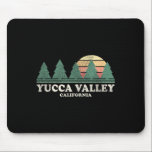 Yucca Valley Ca Vintage Throwback Tee Retro 70s De Mouse Pad<br><div class="desc">Yucca Valley Ca Vintage Throwback Tee Retro 70s Design</div>