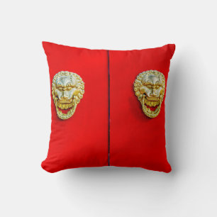 Yuer Hutong neighbourhood, Beijing Throw Pillow