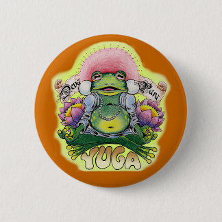 Yuga frog 2 inch round button