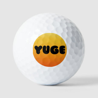 YUGE DESIGN GOLF BALL