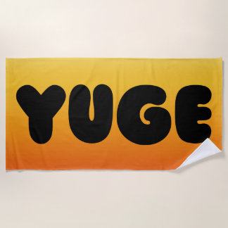 YUGE ! SERVIETTE DE PLAGE