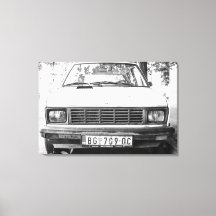 Yugo, old yugoslavian car
