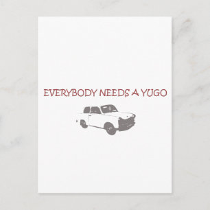 YUGO POSTCARD