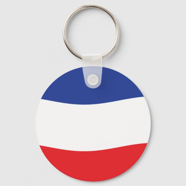 Yugoslavia Flag Keychain (Front)