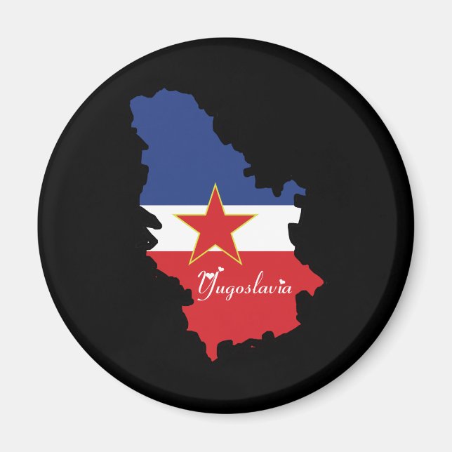 Yugoslavia Magnet (Front)