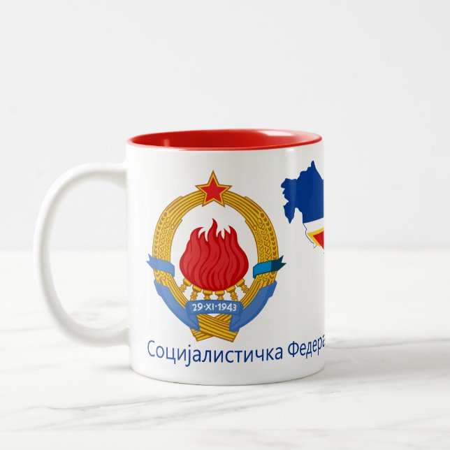 Yugoslavia Mug / Tasse (Left)