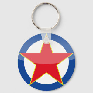 Yugoslavia - retro keychain