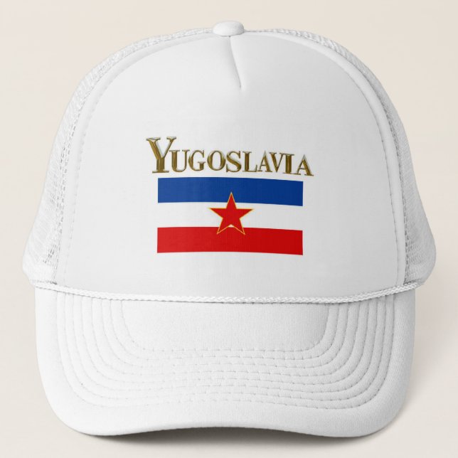 YUGOSLAVIA TRUCKER HAT (Front)