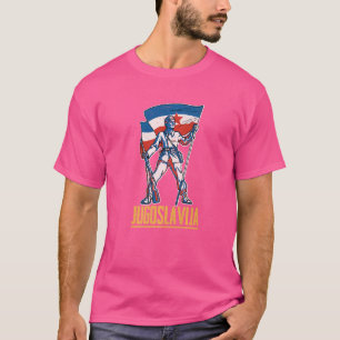 Yugoslavija Jugo Jebiga Tito Balkan Sfry Yugoslavi T-Shirt