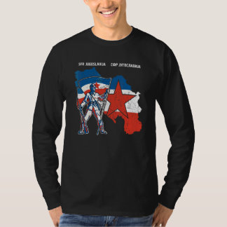 Yugoslavija Jugo Jebiga Tito Balkan Sfry Yugoslavi T-Shirt
