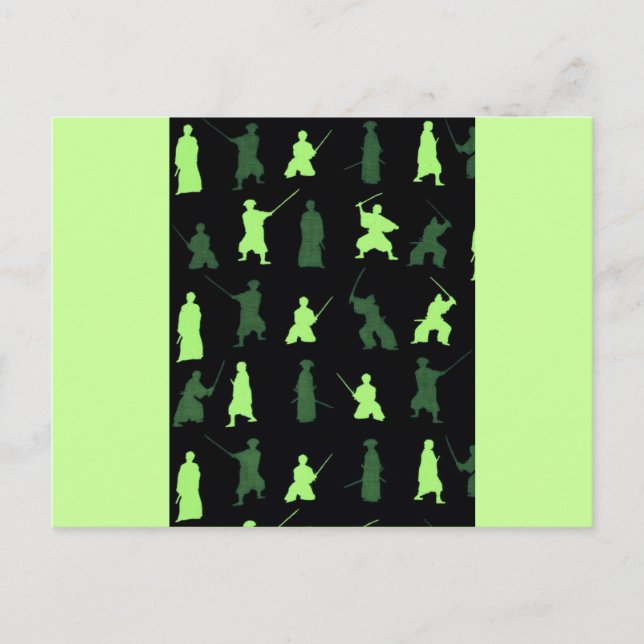 Yuji Samurai Postcard (Front)