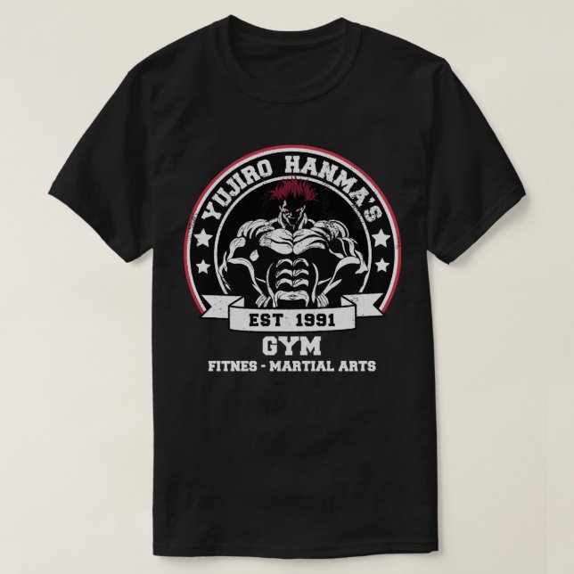 Yujiro hanma gym T-Shirt (Design Front)