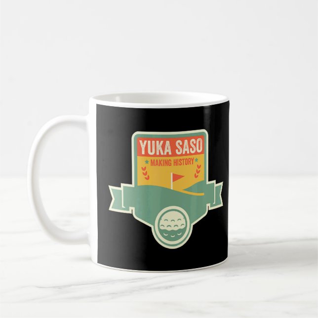 Yuka Saso Golfer Filipino Japanese Teen Winner Gol Coffee Mug (Left)