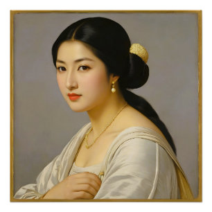 "Yuki Mori" Fine Art Woman's Portrait Poster
