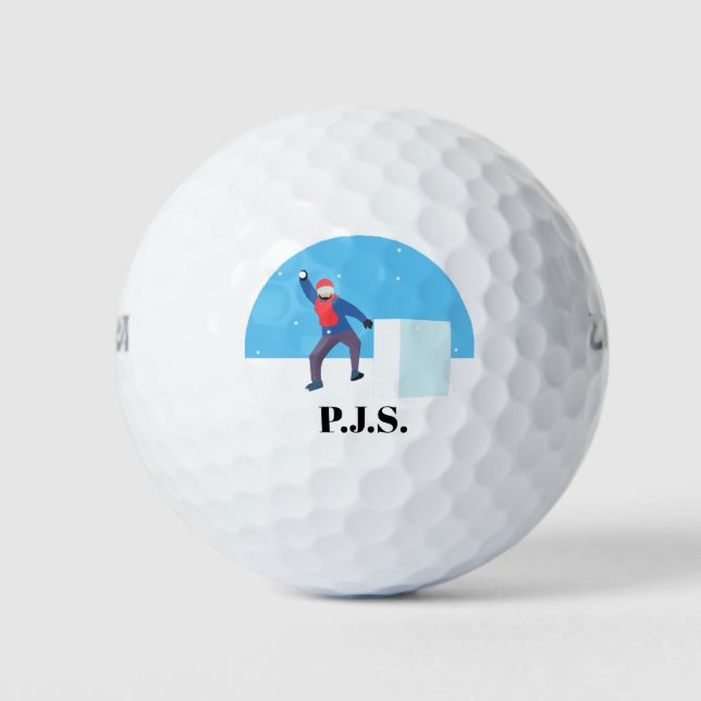 Yukigassen Golf Balls (Front)