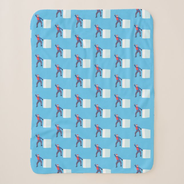 Yukigassen Sherpa Blanket (Front)