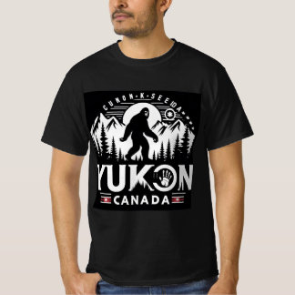 Yukon Canada Bigfoot  T-Shirt