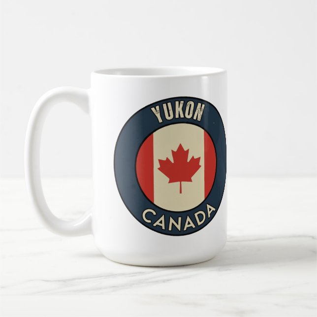 Yukon Canada Coffee Mug (Left)