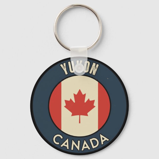 Yukon Canada Keychain (Front)