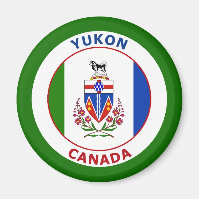 YUKON, CANADA MAGNET (Front)