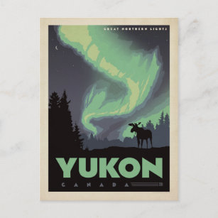 Yukon, Canada Postcard