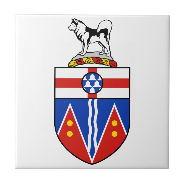 Yukon Coat of Arms Tile (Front)