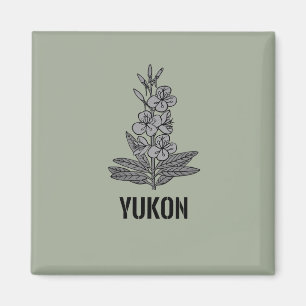 Yukon Fireweed Magnet