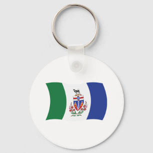 Yukon Flag Keychain