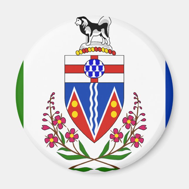 Yukon flag magnet (Front)
