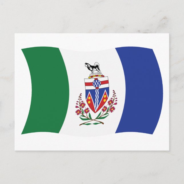 Yukon Flag Postcard (Front)