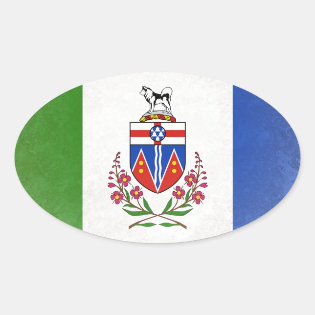 Yukon Oval Sticker (Front)
