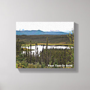 Yukon Pond Canvas Print