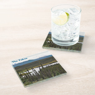 Yukon Pond Glass Coaster