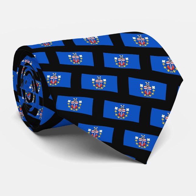 Yukon Souvenir Ties Yukon Flag Neckties & Gifts (Rolled)