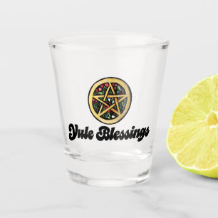 Yule Blessings                                     Shot Glass