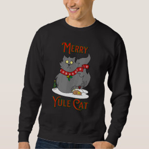 Yule Cat Icelandic Folklore Christmas Holiday Sweatshirt