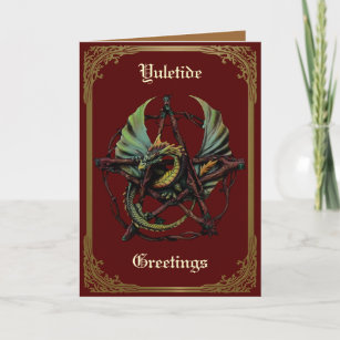 Pagan Yule Cards Greeting Cards More Zazzle Ca