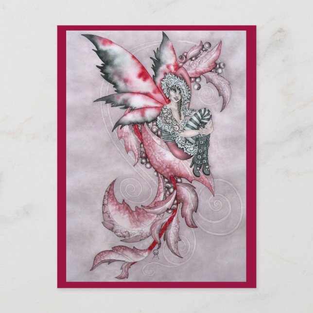 Yule Faery Postcard (Front)