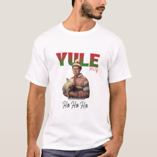 Yule Hog Arkansas Razorback Ugly Christmas T-Shirt