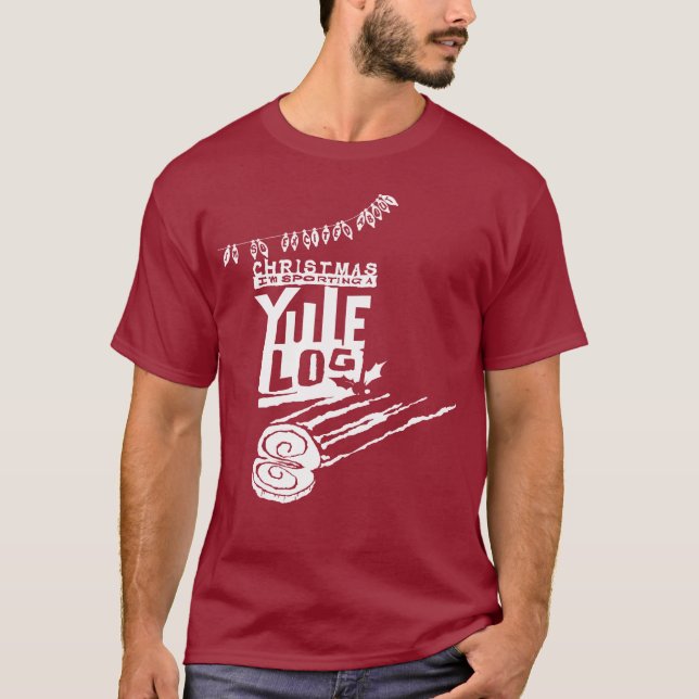 Yule Log T-Shirt (Front)